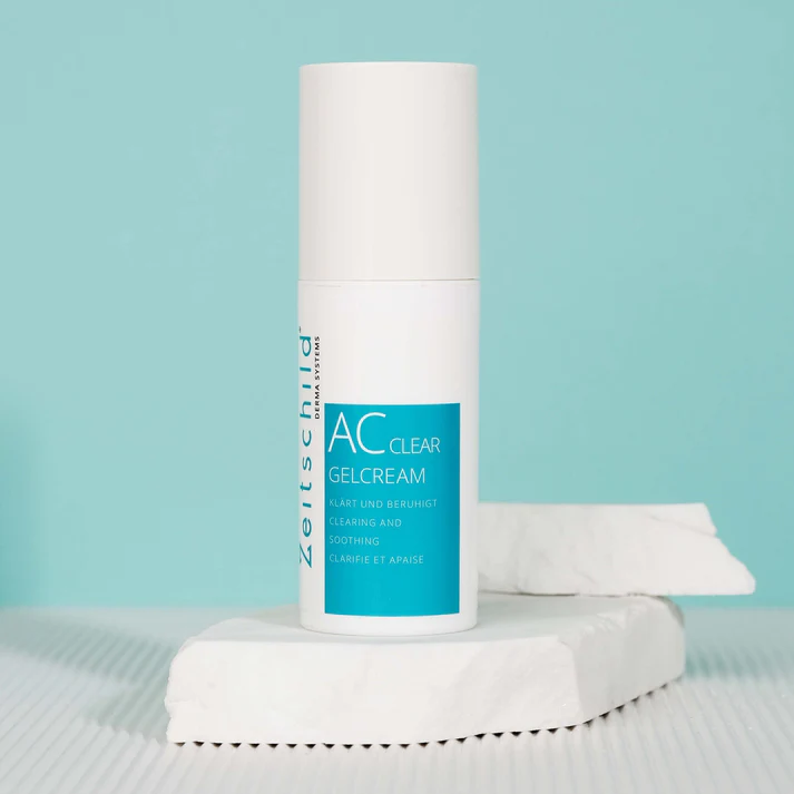AC Clear gelcream Zeitschild