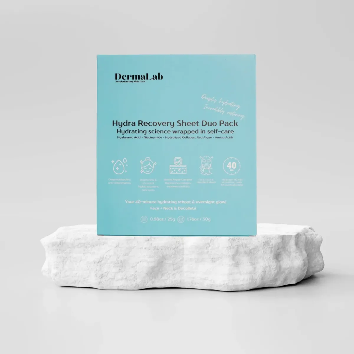 DermaLab Hydra Recovery Sheet DuoPack