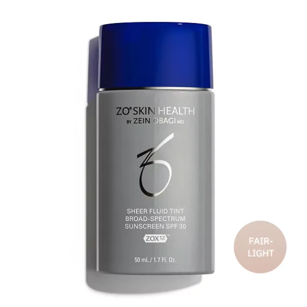 Sheer fluid tint broad spectrum SPF 30 Fair-light